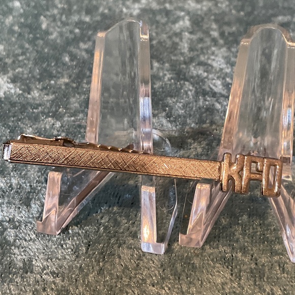 Vintage Men's Anson Sterling KFO Tie Clip - Picture 1 of 3